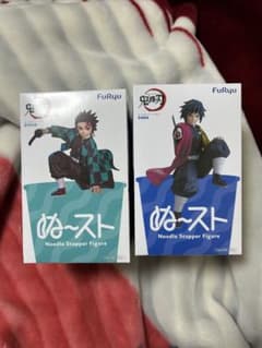 귀멸의 칼날 치몬 탄지로 토미오카 요시바타 ぬーどる 스토퍼 피규어 ぬーすと