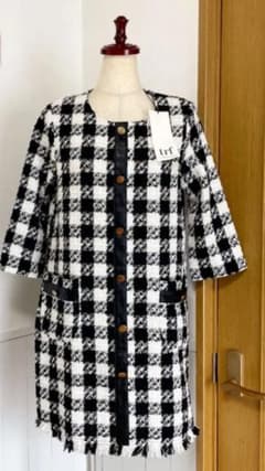 ミランダ様専用。ツイードワンピース♡ZARAのサムネイル