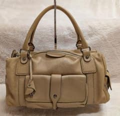Tod's トッズ キャメル色 ボストンバッグ、トートバッグ、ミニボストン