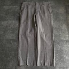 90s USA製 ワイドスラックス グレー系 - メルカリ
