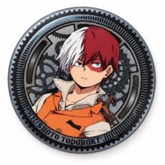 ヒロアカ 轟家 3点セット 荼毘 轟焦凍 エンデヴァー アクスタ 缶バッジ