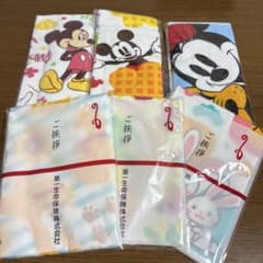 Disney ミッキーフェイスタオル3枚、ミニタオル 3枚セット 第一生命のサムネイル