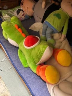 ヨッシー　特大クッション　ぬいぐるみ　USJ限定 USJ限定 ヨッシー 特大クッション(ぬいぐるみ) どせいYoshi   on X