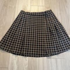 ASOS DESIGN チェック柄 プリーツスカート UK 4のサムネイル