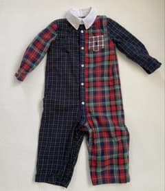 Ralph Lauren ラルフローレン ロンパース 80 12M【難あり】のサムネイル