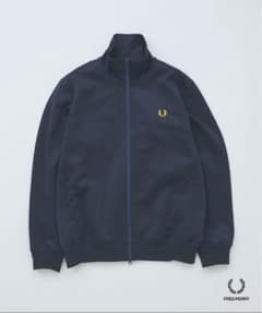 FRED PERRY ネイビー トラックジャケット Lサイズのサムネイル