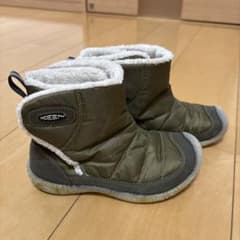 KEEN キッズ防寒ブーツ オリーブのサムネイル