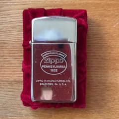希少！ ジッポー ライター ZIPPO ※ 超レア スリムサイズのサムネイル