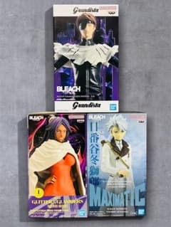 BLEACH プライズフィギュア 3体セット 藍染 夜一 日番谷