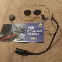 KTEL マイク＋スピーカーセット フルフェイス用  KT 004のサムネイル