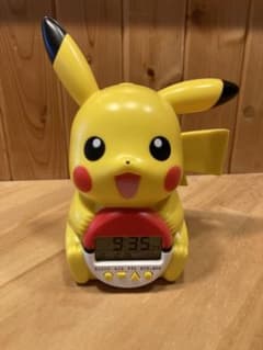 ポケモン　ピカチュー　目覚まし時計　ジャンク品のサムネイル