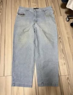 00s カールカナイ デニムパンツ W44L34 ライトブルー b-boy - メルカリ