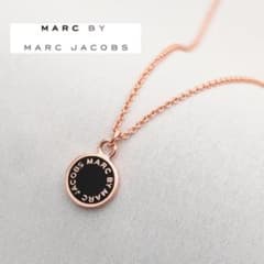 MARC BY MARC JACOBS ネックレス ピンクゴールド - メルカリ