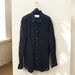 AAKU × CLUNY 英国製レース シャツ 黒 フリーサイズ 綿100% m56982342974_1.jpg?1769849133