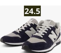 New Balance 996 ネイビー スニーカーのサムネイル