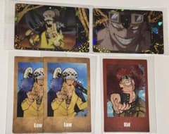 ワンピース　ONEPIECE 麦わらストア　出張店　カードセット　ロー　キッドのサムネイル