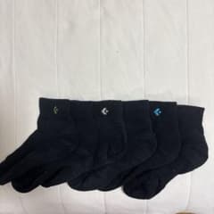 Converse ソックス 5足セット ブラック