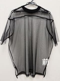 IN THE MARKET ブラック メッシュ 半袖Tシャツのサムネイル