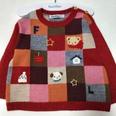 美品 familiar ファミリア ダウン風 コート アウター ジャンパー