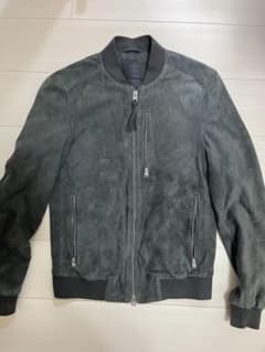 ALLSAINTS スエード ボンバージャケット XS - メルカリ