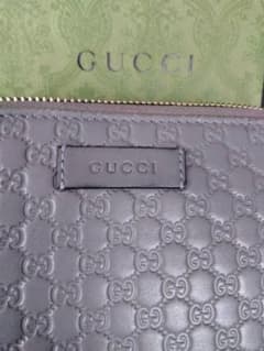 GUCCI GGパターン 長財布 グレー - メルカリ