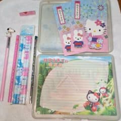 ハローキティ 文房具セット 2004年製のサムネイル