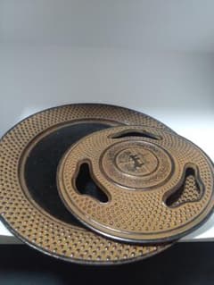 南部鉄器 灰皿 鉄製 伝統工芸品 昭和レトロのサムネイル