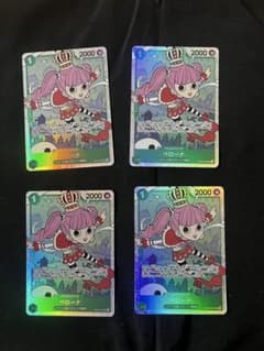 ワンピースカード　ペローナ SR OP12-034 4枚セットのサムネイル