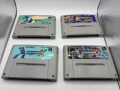 スーパーファミコン　セット 4本セット】SFC ロックマン7 ロックマンX ロックマンX2 超魔界村