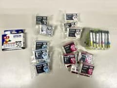 EPSON 50 ふうせん14本と互換7本セット　期限切れのサムネイル
