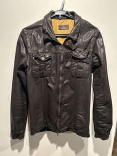 FAKTOR レザー　ライダース LEON FAKTOR レザー ライダース LEON - メルカリ