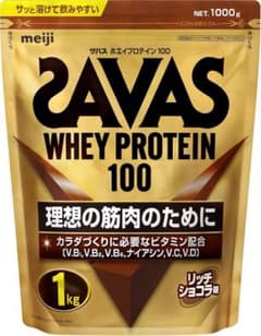 明治 ザバス SAVAS ホエイ プロテイン100 リッチショコラ味 1kgのサムネイル