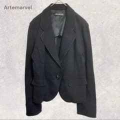 アルテマーヴェル　黒ジャケット　フォーマル　卒園入学　上品　キレイめ