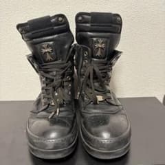 かおる様限定CHROME HEARTS ×リックオウエンス　ブラックブーツ 44のサムネイル