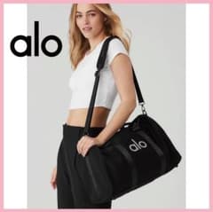 alo yoga ♡ダッフルボストンバッグ♡ ブラック 新品 alo yoga ♡ダッフルボストンバッグ♡ ブラック 新品 - メルカリ