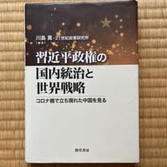 習近平政権の国内統治と世界戦略 : コロナ禍で立ち現れた中国を見るのサムネイル