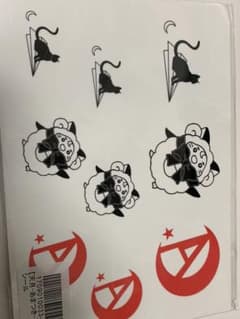 天月-あまつき-TATTOシールのサムネイル