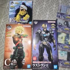 一番くじ ヒロアカ ヒーローアカデミア ラストワン C E おまけ 計13点のサムネイル
