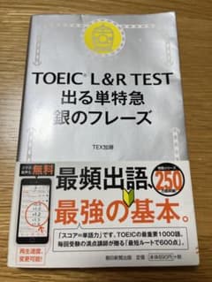 TOEIC L&R TEST 出る単特急 銀のフレーズのサムネイル