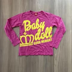 BABYDOLL 長袖 シャツ ピンク サイズ140のサムネイル