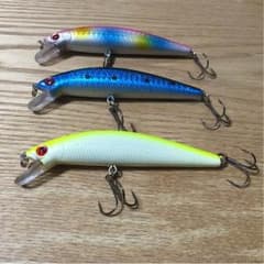ミノー 3個セットのサムネイル