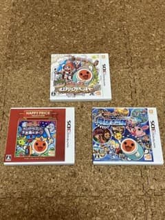 太鼓の達人　3DS  3点セットのサムネイル