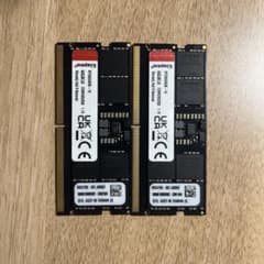 Kingston FURY Impact DDR5 メモリー 16GB 2枚のサムネイル