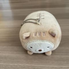 스미코구라시 고양이 봉제인형 키체인
