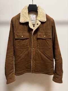 b*d様 visvim コーデュロイジャケット ボア襟付きのサムネイル