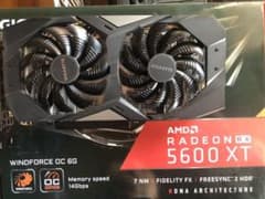 RX 5600 XT WINDFORCE OC 6Gのサムネイル