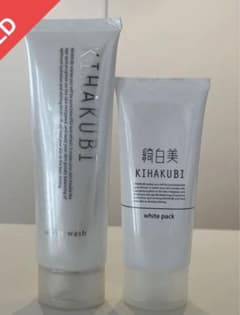 K様専用　KIHAKUBI ホワイトウォッシュ120g  ホワイトパック60gのサムネイル