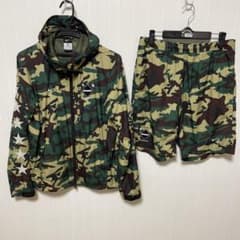 Bristol 迷彩セットアップ F.C.Real Bristol 迷彩セットアップ！上Sサイズ！下Mサイズ