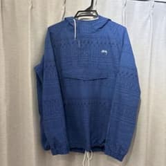 Stussy アノラックパーカー　プルオーバー ナイロンジャケット バンダナ総柄のサムネイル