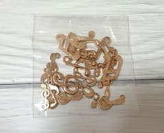 音符ゴールドパーツセットのサムネイル